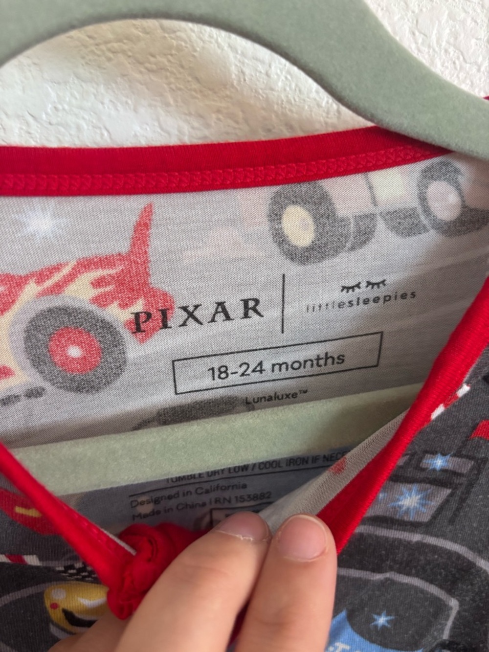 Little Sleepies + Pixar Cars Zippy - Picture 2 of 6